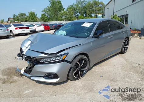 2022 Honda Accord Sport z USA, uszkodzony, nr VIN 1HGCV1F33NA113403